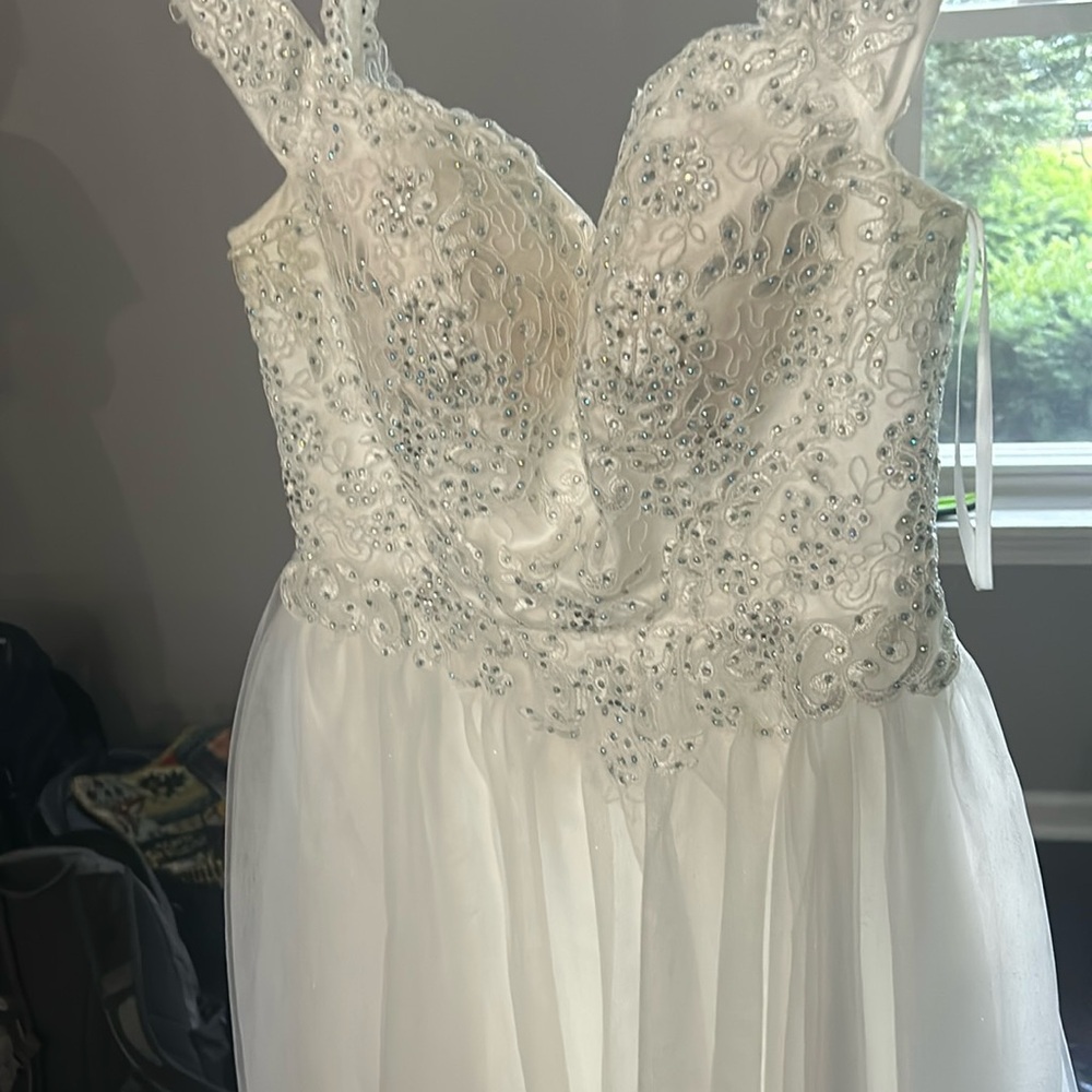 Cinderella dress with sparkles